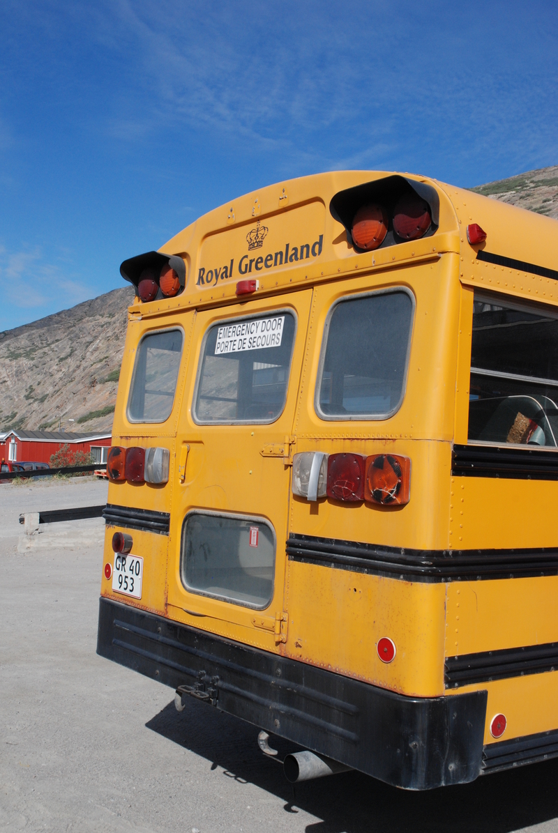 Buss i Kangerlussuaq