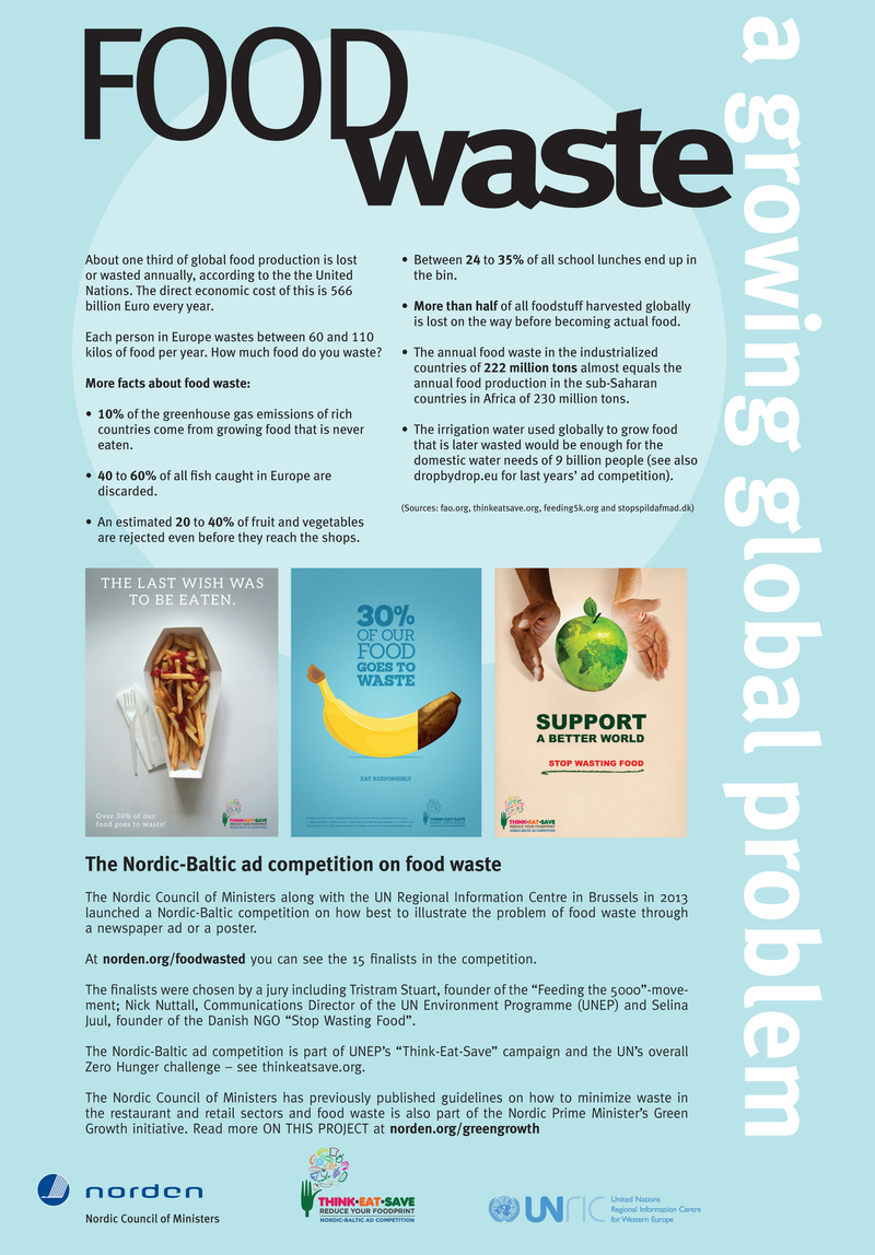 Food Waste ad competition Fact sheet