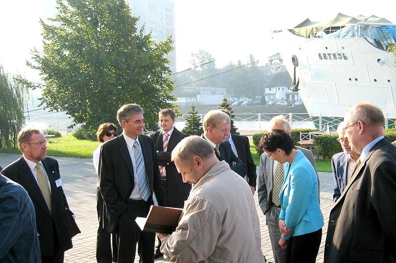 Her er nogle af gæsterne til åbningen af Nordisk Ministerråds kontor i Kaliningrad