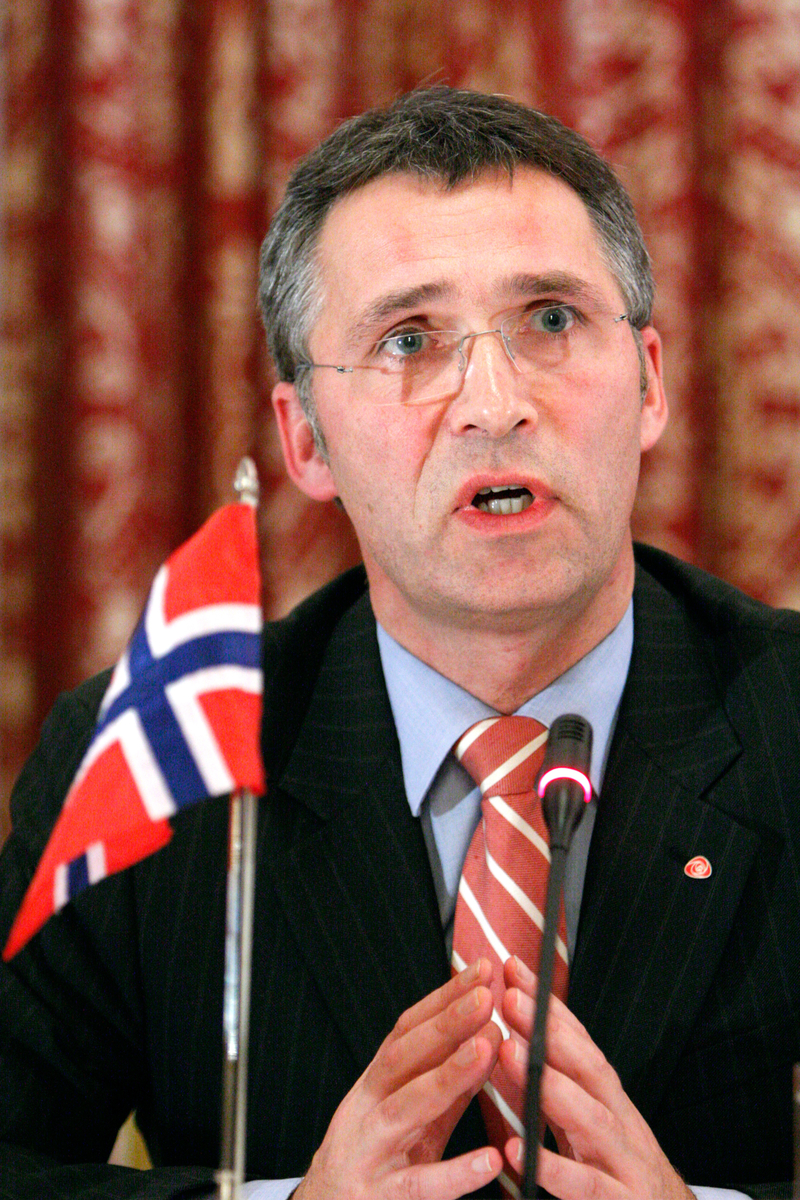 Norges statsminister Jens Stoltenberg under Nordiska Rådets session i Oslo, 2007