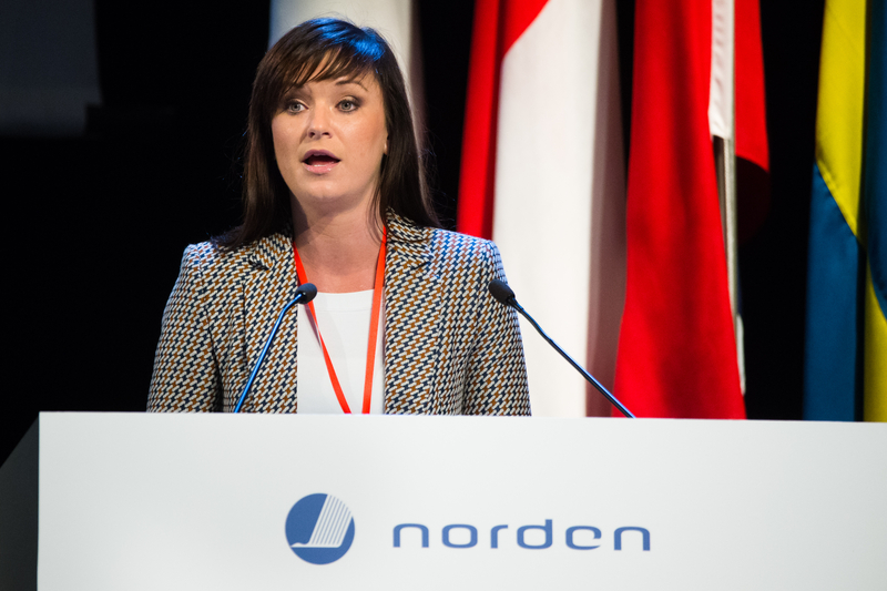 Danmarks hälso- och äldreminister Sophie Løhde