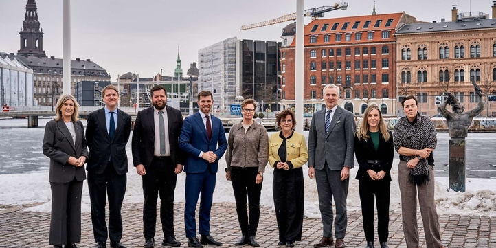Nordiske samarbejdsministre ved møde i København, februar 2026