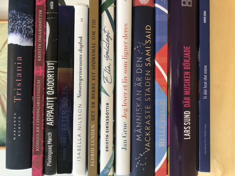 Nominerede bøger til Nordisk Råds litteraturpris 2019