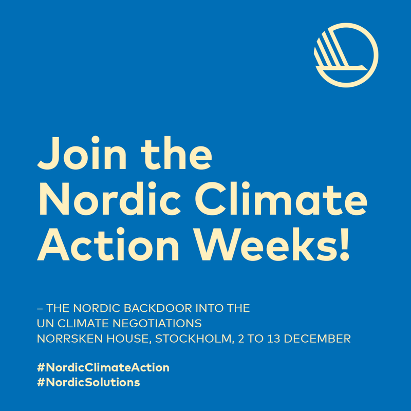 Nordic Climate Action Weeks 2019
