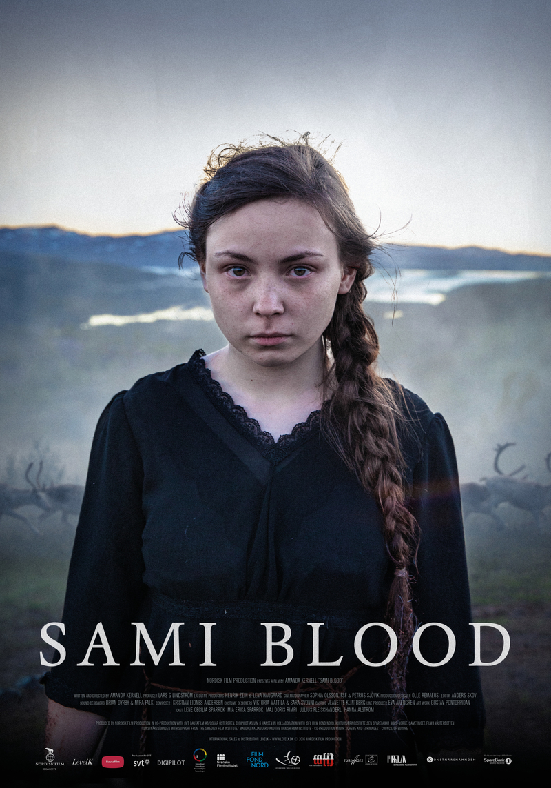 Filmplakat: "Sameblod" (Sverige)