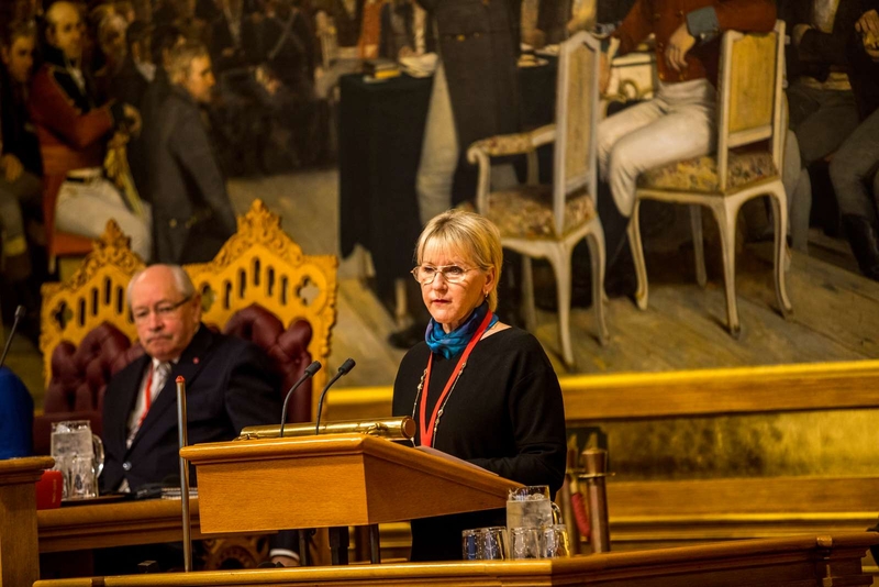 Margot Wallström redogör för Gränshinderrådets arbete under 2018.