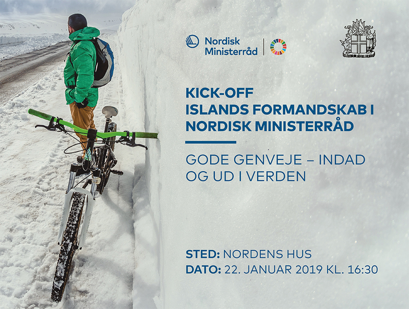 KICK-OFF ISLANDS FORMANDSKAB I NORDISK MINISTERRÅD