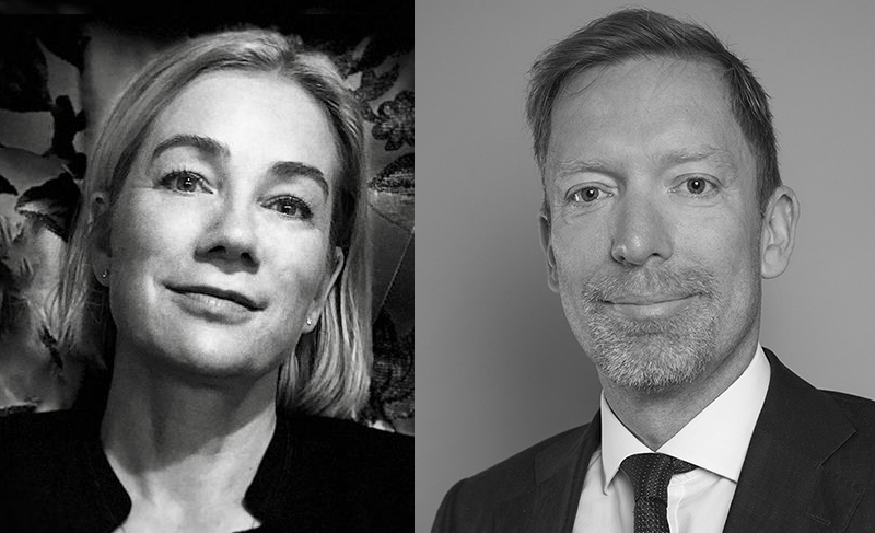 Anya Strøm och Jonas Wendel