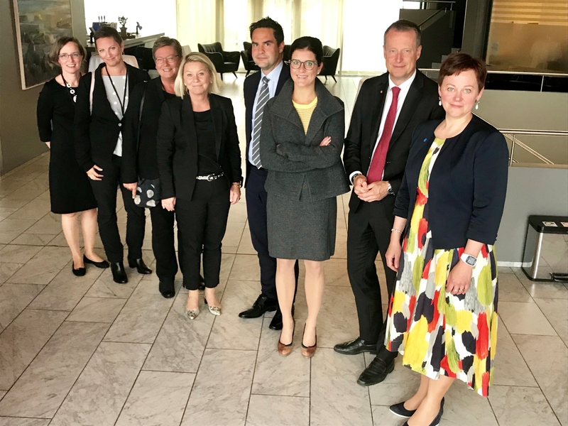 Nordiska näringsministrar möttes i Reykjavik den 27 juni 2019.
