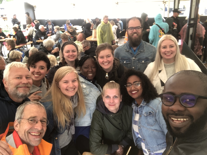 African Youth Delegation at Roskilde Festival