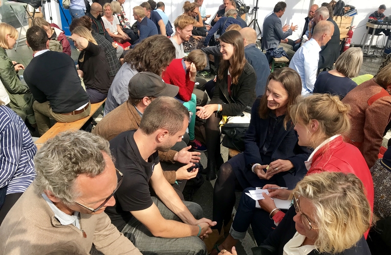 Workshop activity at Ethical AI: Actioning a Nordic Stronghold Together, Techfestival 2019 