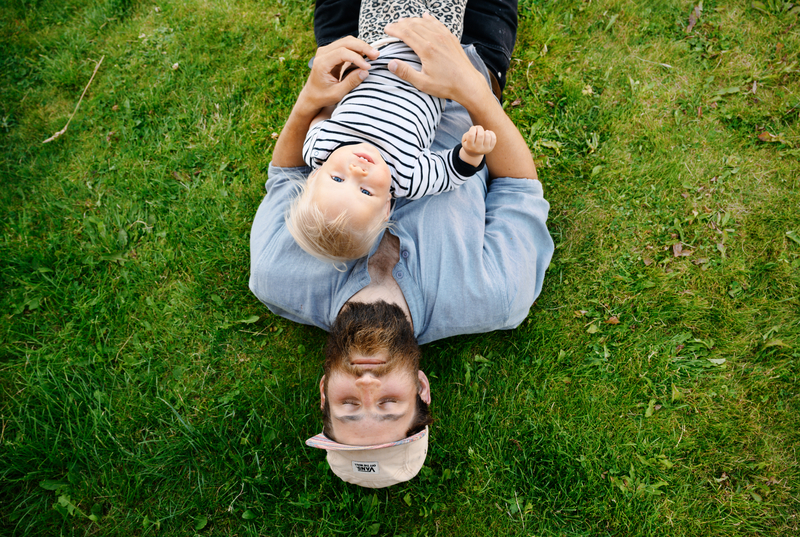 Father and child - #DadOnBoard