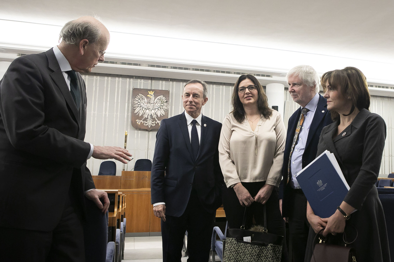 Nordiska rådet besökte polska senaten den 9-10 mars 2020.