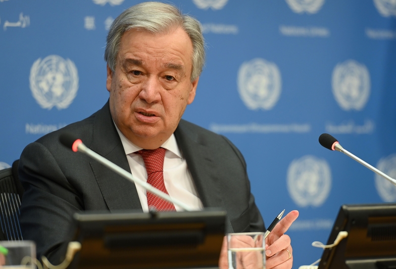 FN:s generalsekreterare António Guterres