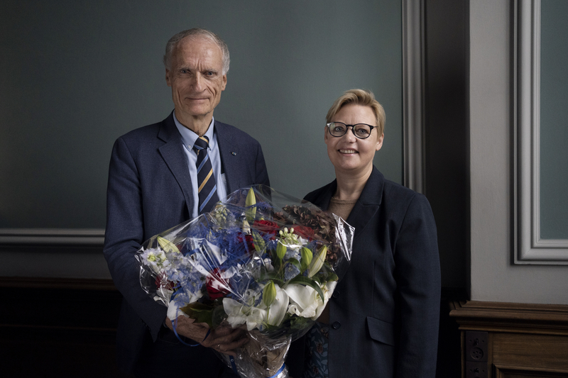 Bertel Haarder och Annette Lind 2020.