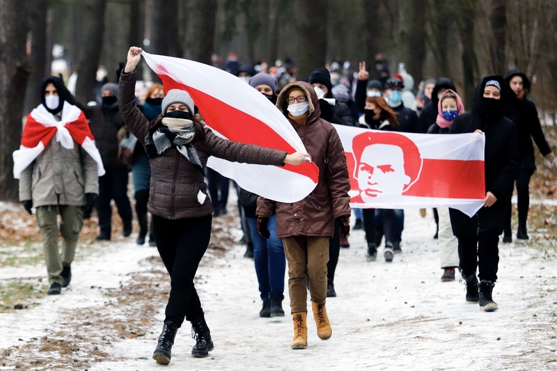 Nordiska rådet och baltiska församlingen i möte om Belarus 2020.