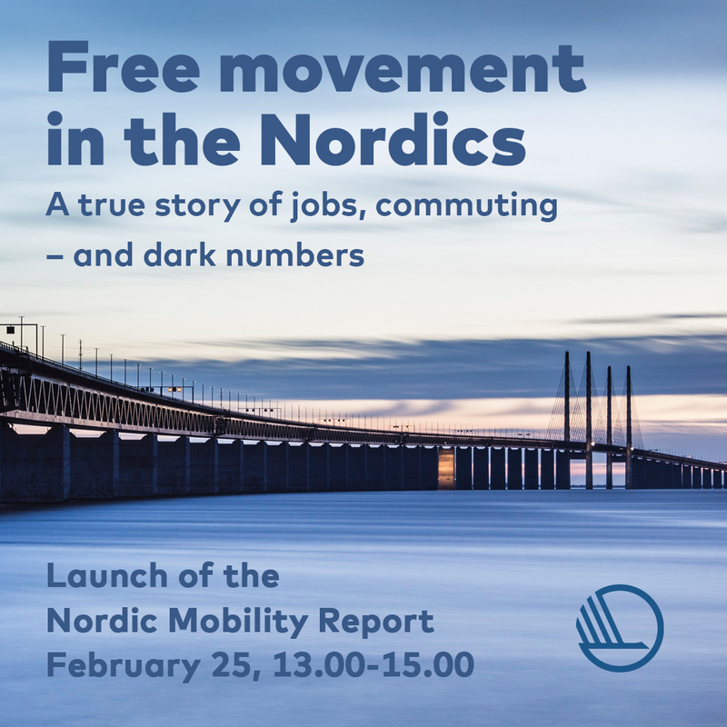 Bild av bro och rubriken Free movement in the Nordics