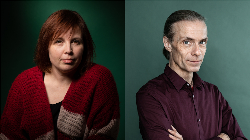 Karin Erlandsson og Peter Bergting