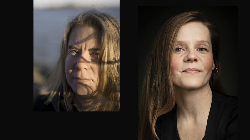 Heidi von Wright och Lív Maria Róadóttir Jæger