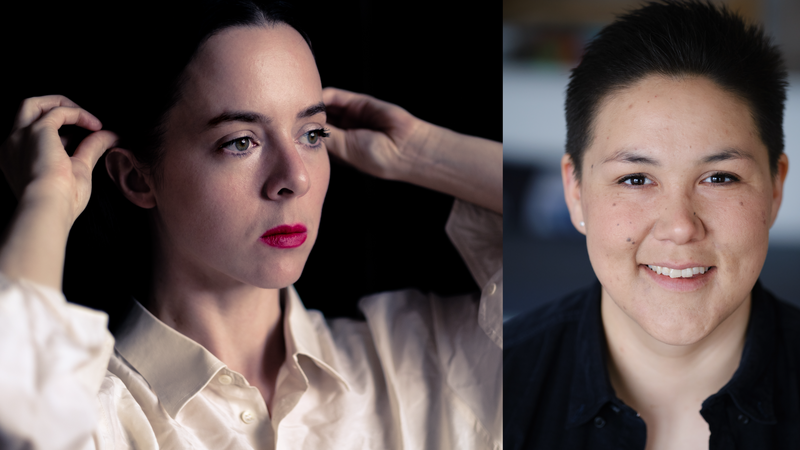 Johanne Lykke Holm och Niviaq Korneliussen
