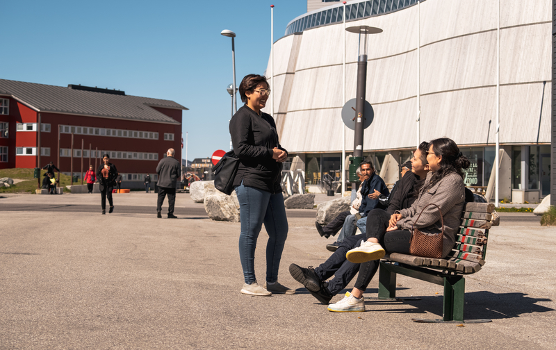 Young people in Nuuk