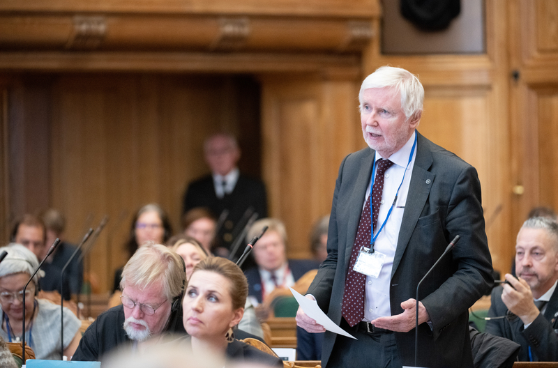 Erkki Tuomioja, Nordiska rådets president 2022.