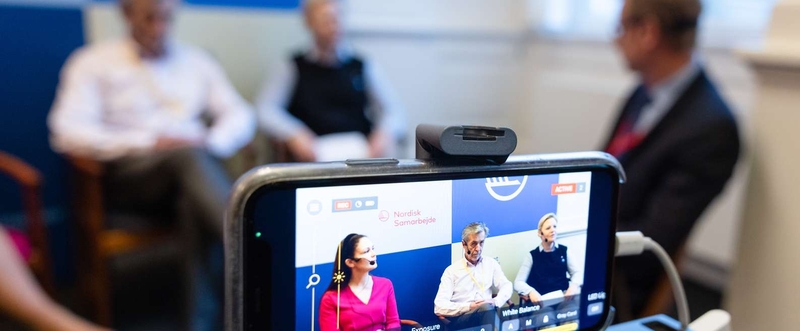 Streaming på Facebook under Sessionen 2021