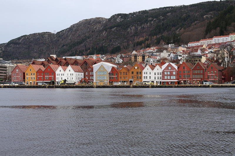 Gamla hus i Bergen