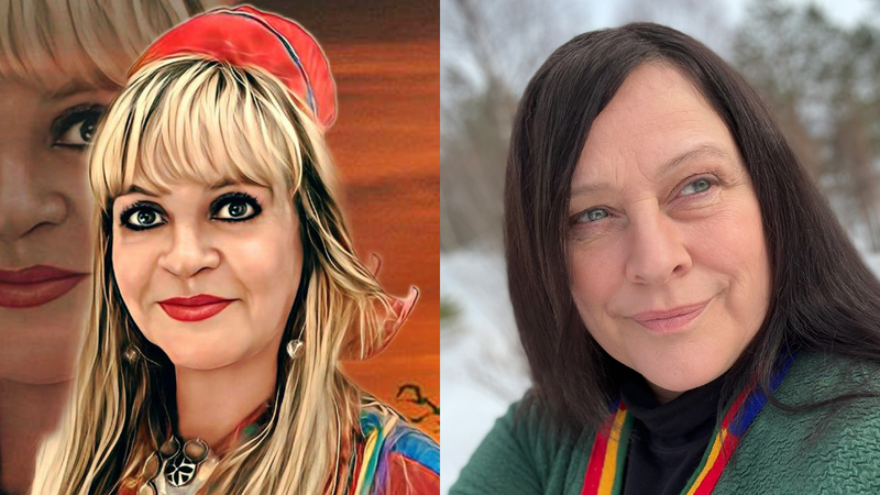Mary Ailonieida Sombán Mari och Sissel Horndal