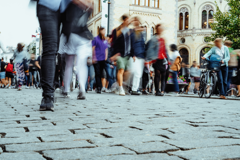 Person walking