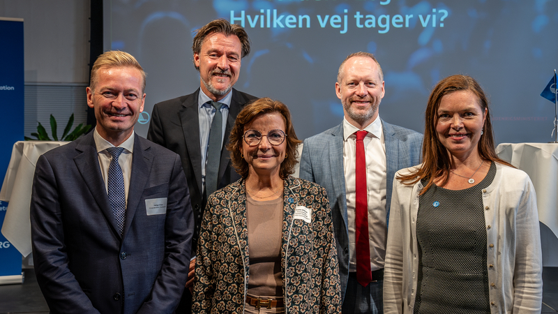 Nordiska rådets vicepresident Helge Orten, OECD:s vicegeneralsekreterare Ulrik Vestergaard Knudsen, Nordiska ministerrådets generalsekreterare Karen Ellemann, Islands minister för nordiskt samarbete Guðmundur Ingi Guðbrandsson, Danmarks minster för nordiskt samarbete Louise Schack Elholm.