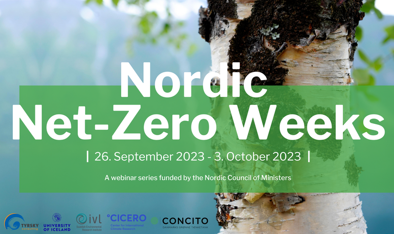Nordic Net-Zero Weeks