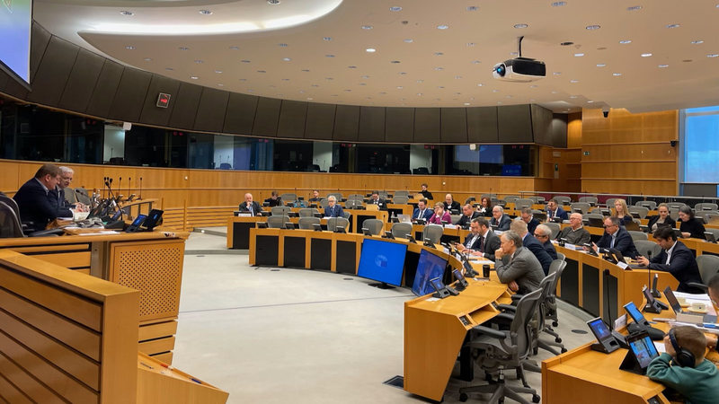 Nordic Council Baltic Assembly European parlament in Brussel
