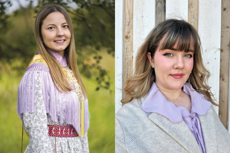 Hanne-Sofie Suongir och Nina Marie Andersen