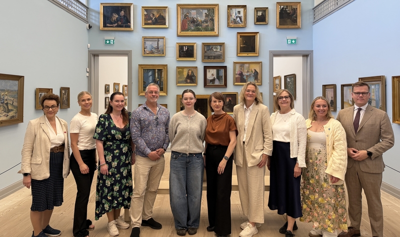 Utvalget for Kunnskap og Kultur på Skagens kunstmuseum.