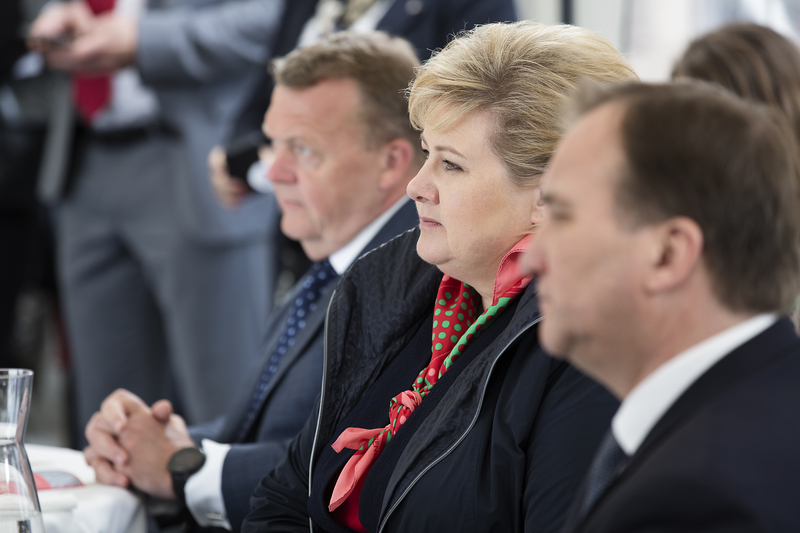  Launch of Nordic Solutions to Global Challenges - Erna Solberg, Lars Løkke Rasmussen og Stefan Löfven