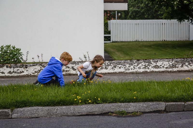Børn i Reykjavik