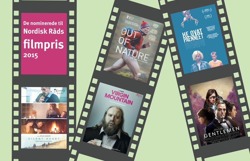 De nominerede til Nordisk Råds filmpris 2015