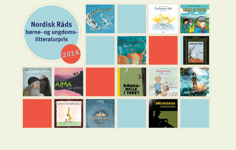De nominerede til børne- og ungdomslitteraturprisen 2016