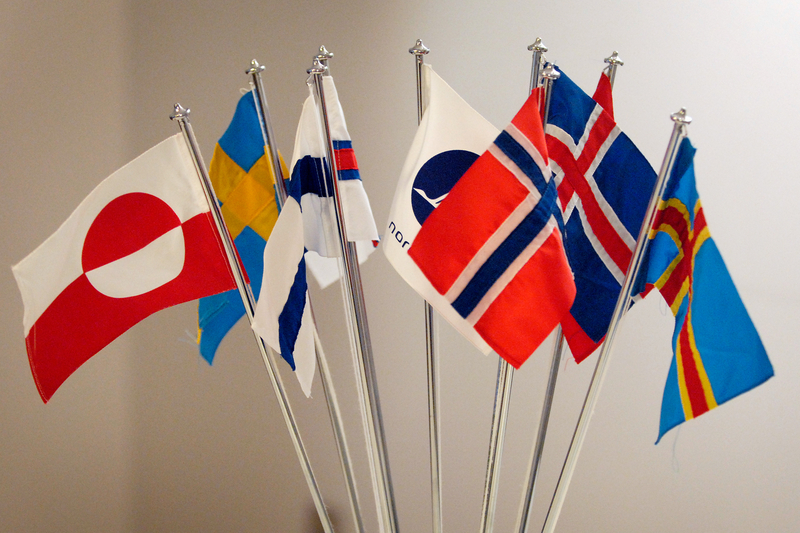 De nordiska flaggorna