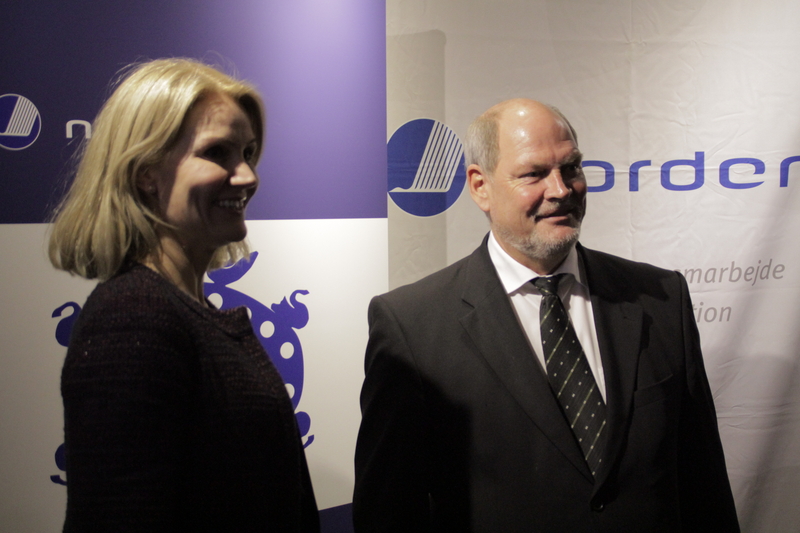 Helle Thorning-Schmidt og Carsten Hansen præsenterer Danmarks formandskabsprgram for 2015