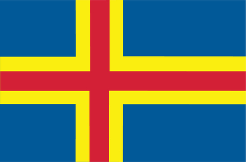 The Aland Flag Nordic Cooperation