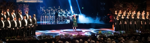 Bild från Den Norske Operan i Oslo när Nordiska rådets priser 2018 delas ut