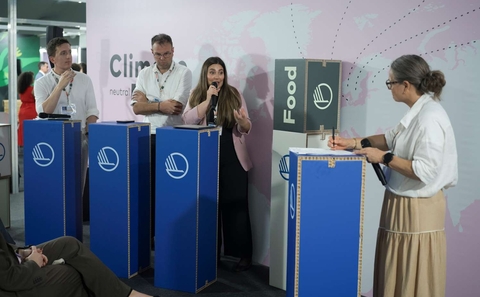 Oliver Camp, Morten Rasmussen and Chiara Villani at COP30