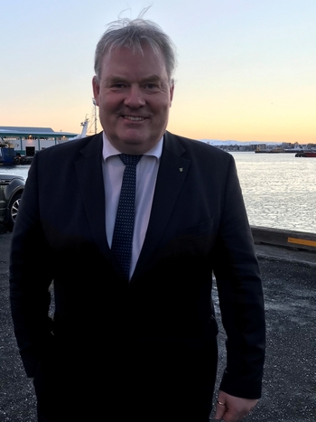 Islands samarbetsminister Sigurður Ingi Jóhannsson 