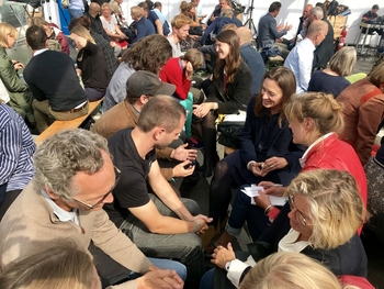 Workshop activity at Ethical AI: Actioning a Nordic Stronghold Together, Techfestival 2019 