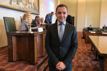 Wille Rydman på Septembermötet 2019.