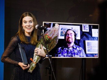 Jens Mattsson och Jenny Lucander