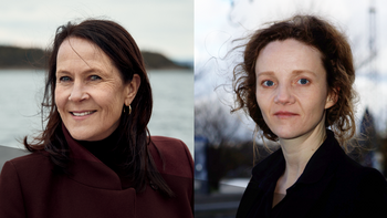 Författarsamtal Vigdis Hjorth och Ursula Andkjær Olsen