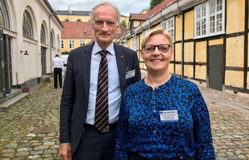 Bertel Haarder och Annette Lind